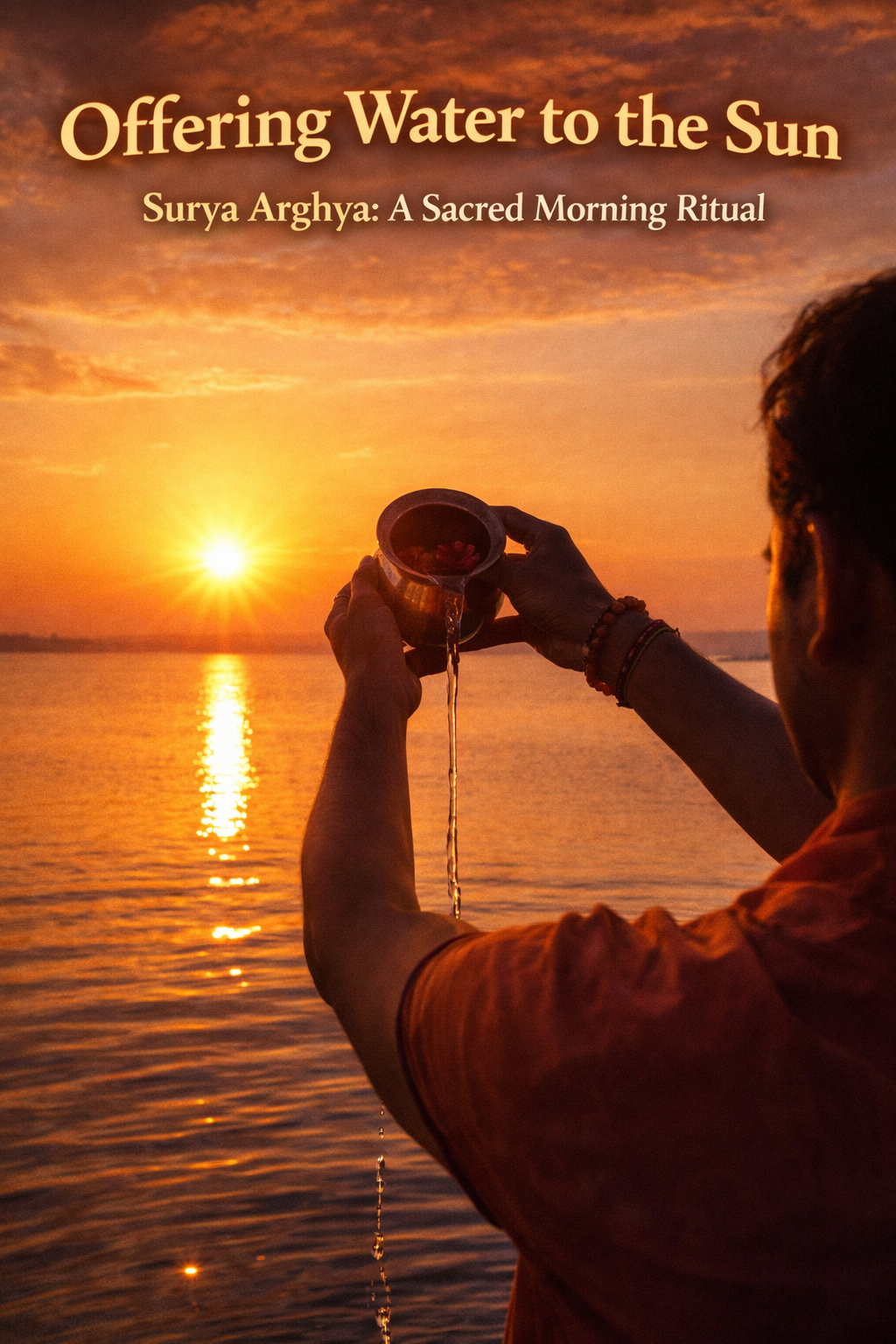 Offering Water to Sun