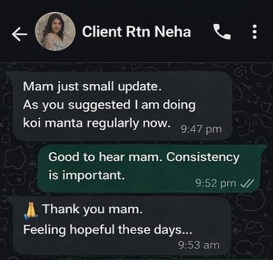 WhatsApp Testimonial 3