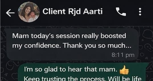 WhatsApp Testimonial 7