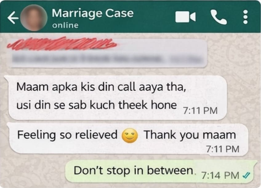 WhatsApp Testimonial 9